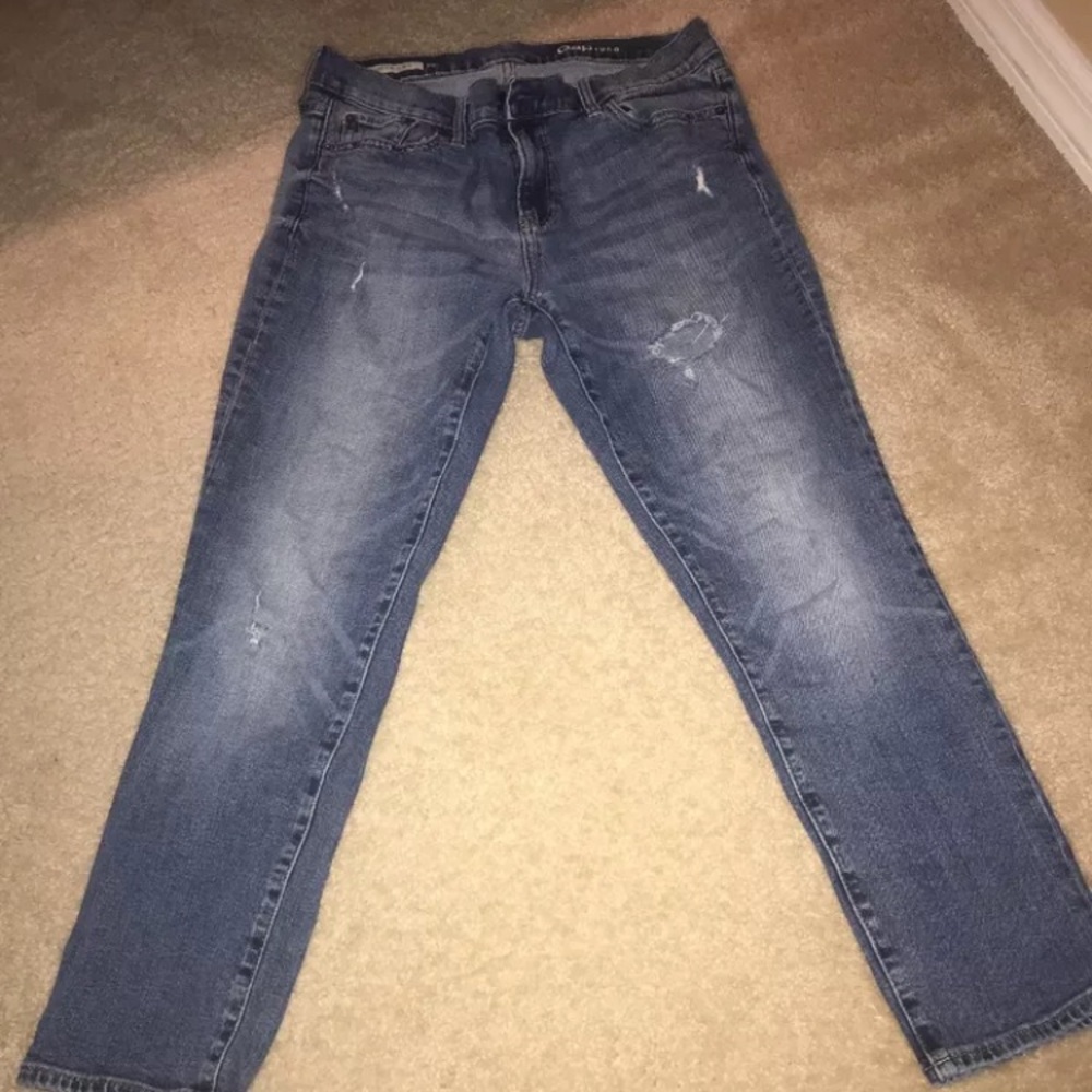 Gap Deconstruction jeans medium wash size 29
